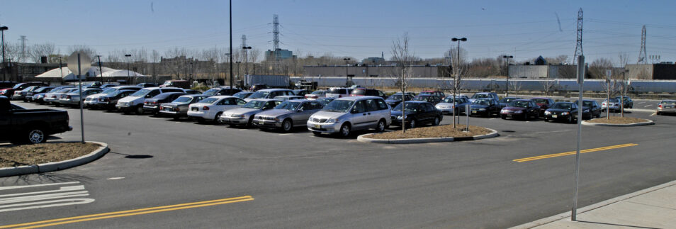 park and ride lot locations Hudson County, NJ