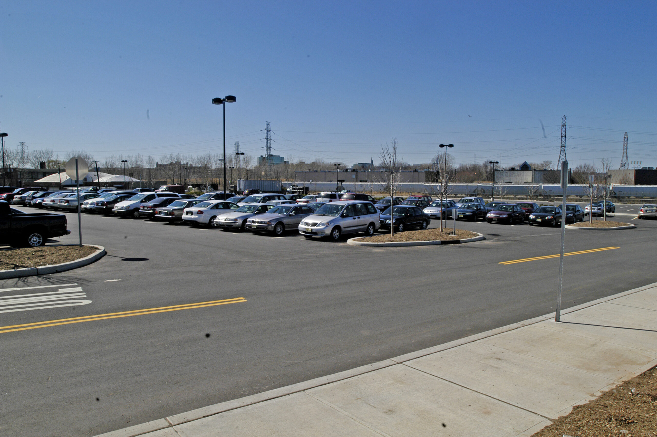 park and ride lot locations Hudson County, NJ