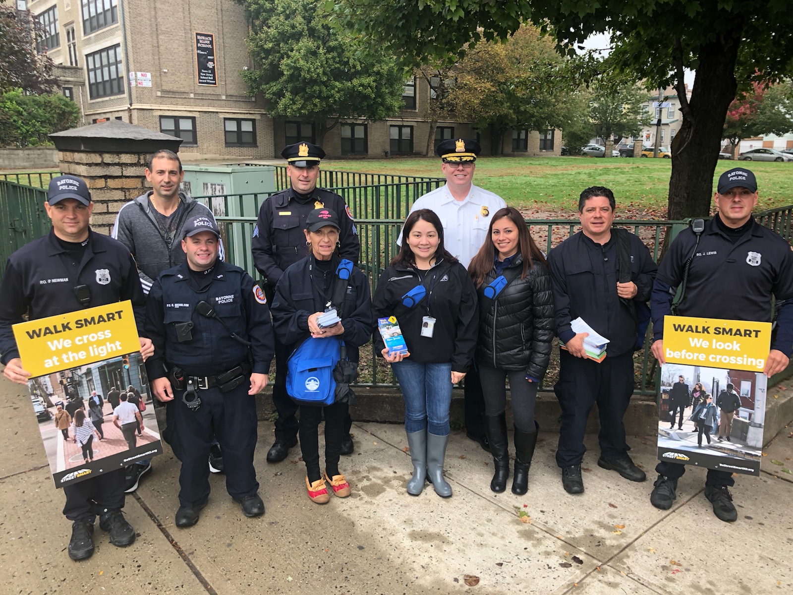 bayonne police with tma street smart