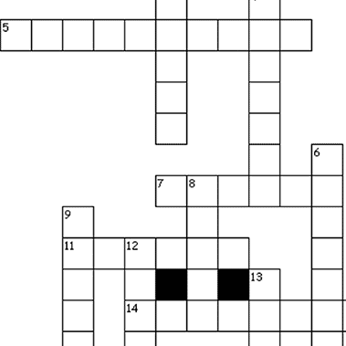 pedestrian safety crossword puzzle for kids in Hudson County
