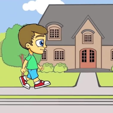 walking safely